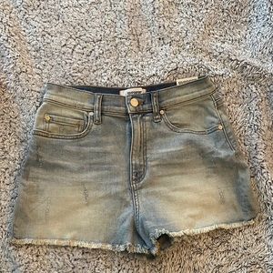 NWT Pink jean shorts